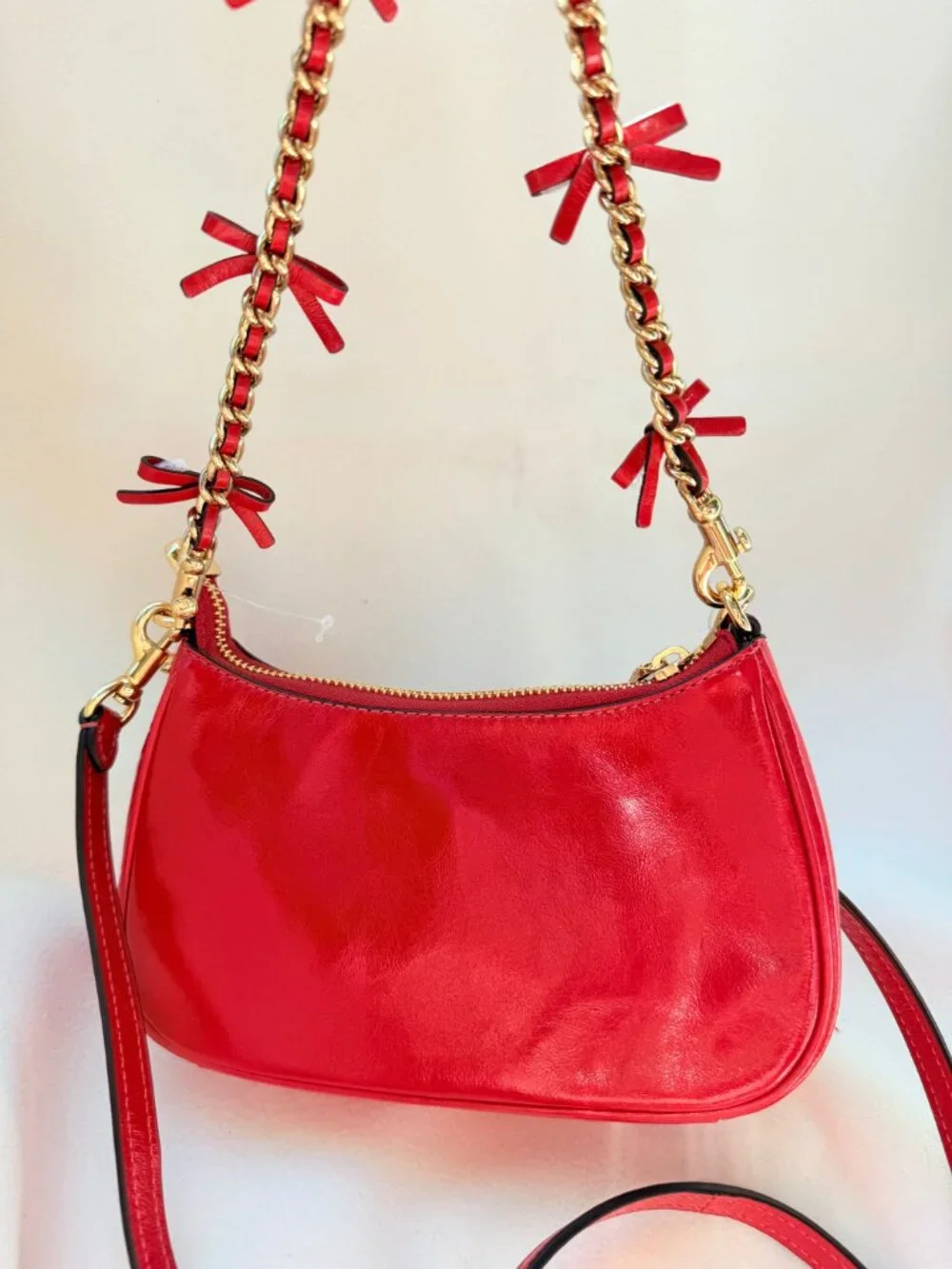 coach Teri Mini Crossbody Bag With Bows cdw68